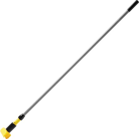 Rubbermaid Commercial Handle, f/Wet Mops, Clamp Style, Fiberglass, 60", YW/GY, PK 12 RCPH246GYCT